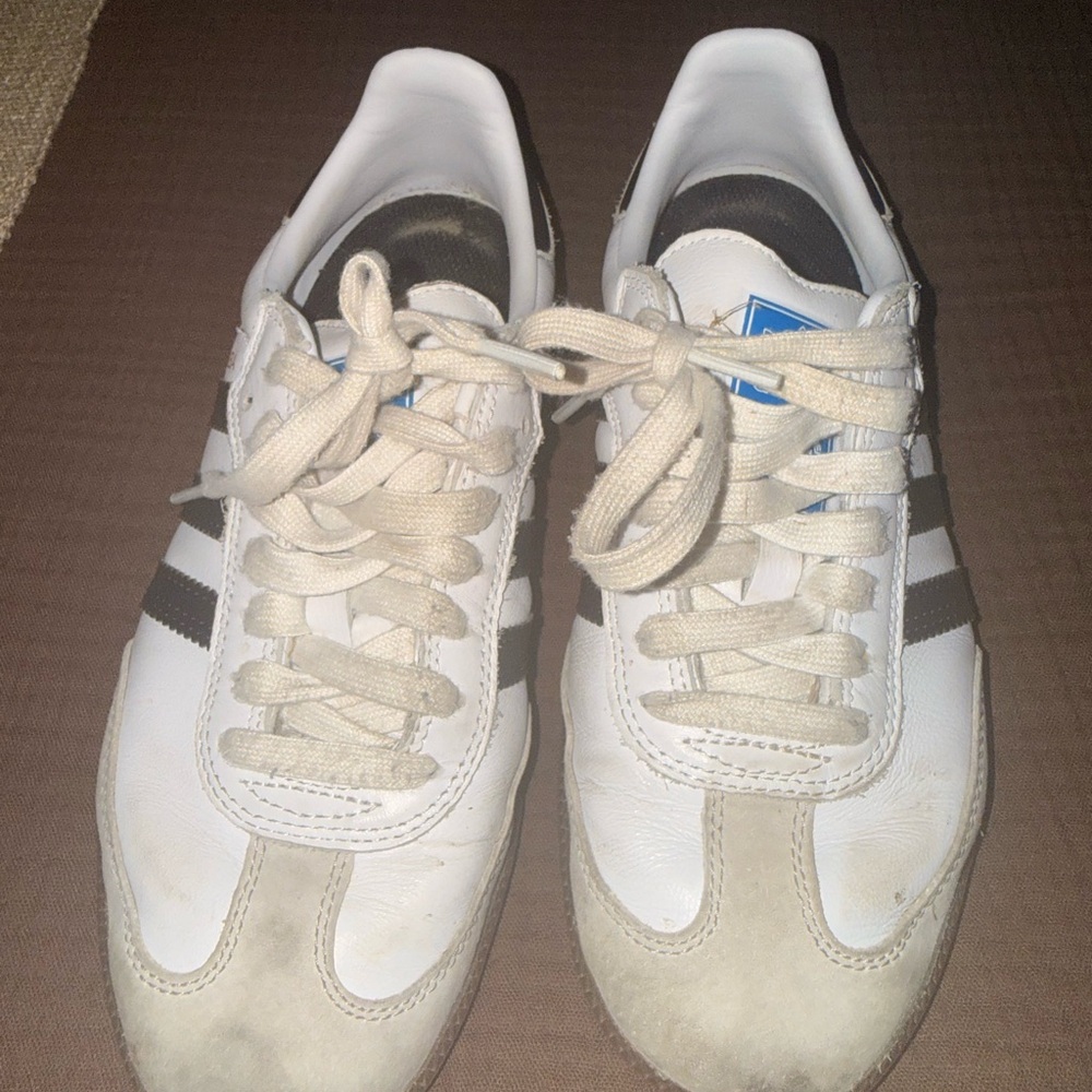 adidas White and Black Sneakers